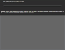 Tablet Screenshot of infotechdownloads.com
